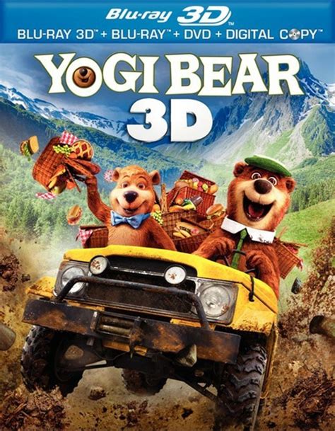 Yogi Bear 3d Blu Ray 3d Blu Ray Dvd Digital Copy Blu Ray 2010