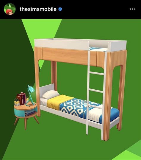 Sims 4 Kids Bunk Bed Cc