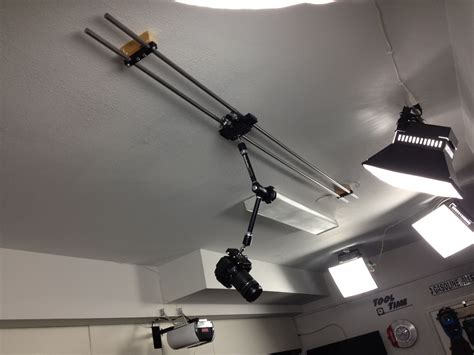 Install the camera to make sure the area is clear and that there is enough room for the ceiling doccam ii and all of its presets comp. The 8-Foot Ceiling Mounted DIY Camera Slider | Diy camera ...