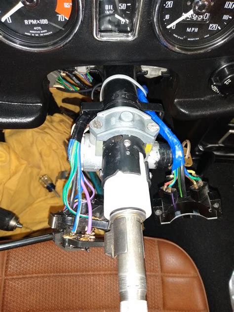 The Lifetime Resto 1970 Mgb Steering Column Cowl The Mg Experience