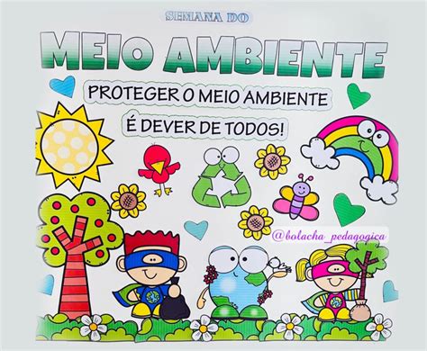 Painel Do Meio Ambiente Para Educação Infantil