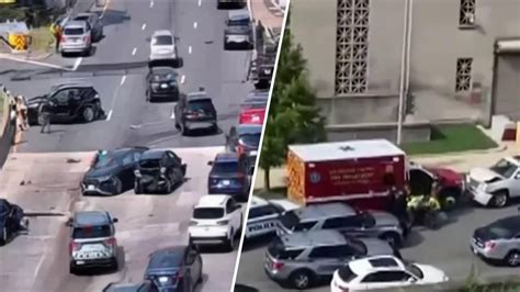 Police Were Involved In A Chaotic Pursuit Into Washington Dc After A