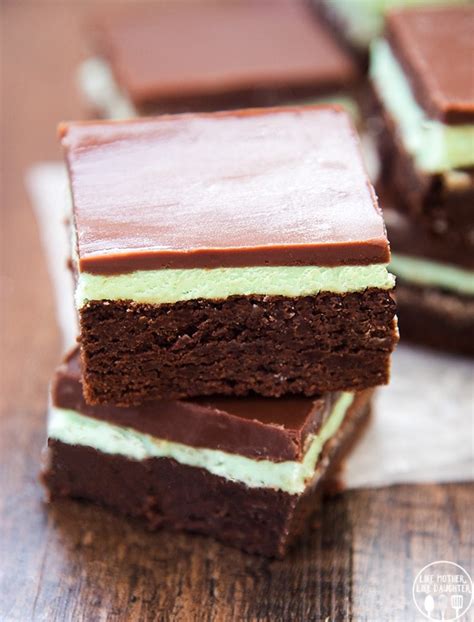 mint brownies like mother like daughter