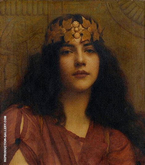 A Persian Princess By John William Godward Oil Painting Reproduction