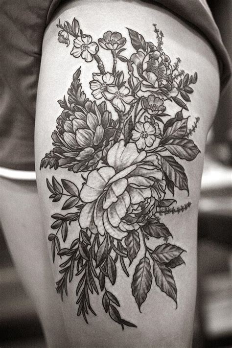 Beautiful Botanical Tattoos By Salem Witch Descendant Demilked