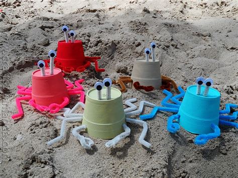 Styrofoam Cup Sea Crabs Cute Summer Craft Ideas Truly Hand Picked