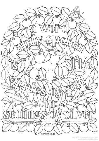 Whimsical leaves flowers birds moons. Colouring In Page | 1 Corinthians 13 - Love is Patient ...