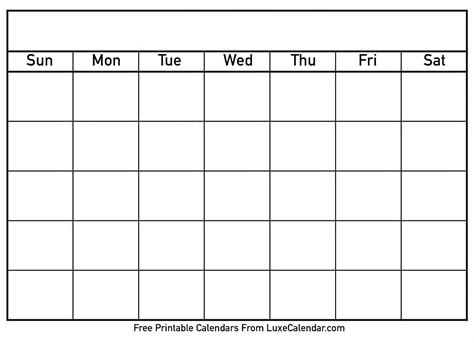 Free Printable Calendar Templates Template Calendar Design