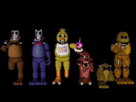Что находится внутри аниматроника Broken Animatronics Cloud HD Wallpapers