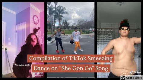 Compilation Of TikTok Smeezing Dance On She Gon Go Song By Trill Ryan