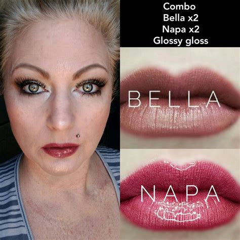 Layered Bella And Napa Lipsense Colors Diy Makeup Color Combos