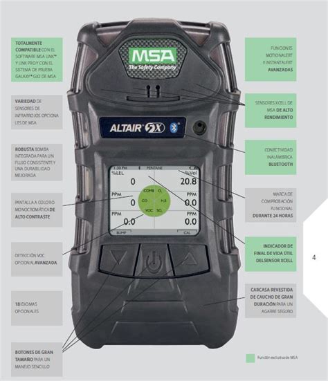 Sé el primero en comentar msa detector de gases multiples altair® 5x cancelar respuesta. Detector Multigas ALTAIR® 5X | SW Safety