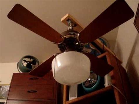Hunter original ceiling fans have been in production for over 100 years, of course in different forms. 36" Brown/Brass Hunter Original Ceiling Fan - YouTube