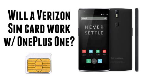 Using your sim card in other devices; Will a Verizon sim card work with the OnePlus One? - YouTube