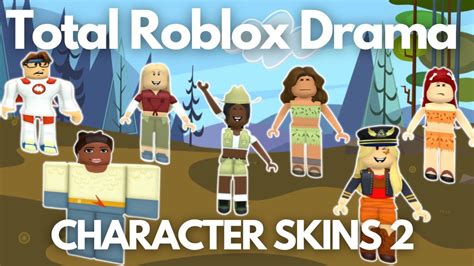 Total Roblox Drama Character Skins 2 Youtube
