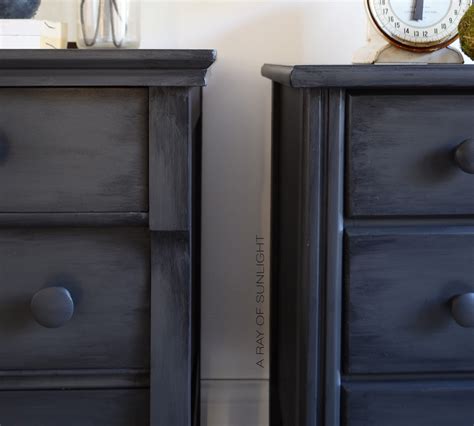 With our service, local companies come to you with competitive prices. His and Hers Mismatched Nightstands in Deep Grey | Vintage ...