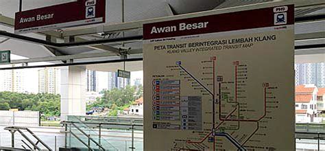 Awan besar lrt istasyonu, ampang hattı'nın sri petaling şube hattının eski terminali olan sri petaling istasyonundan sonra yer almaktadır. Ampang Line LRT & Sri Petaling Line LRT, 45km of LRT rail ...