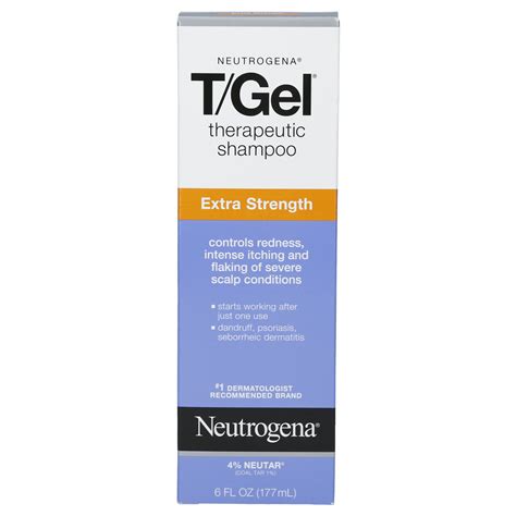 Neutrogena Tgel Therapeutic Shampoo Extra Strength 6 Fl Oz Scalp