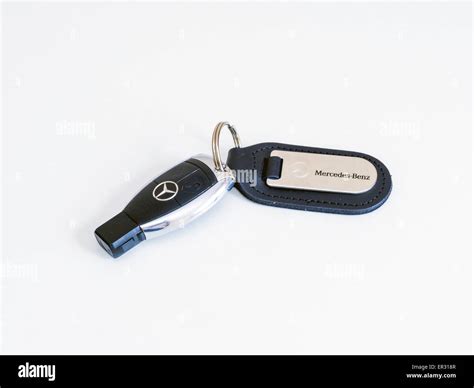 A Mercedes Benz Luxury Car Key And Fob Stock Photo Alamy