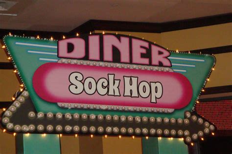 50s theme party rock out at your 1950s theme party! Sock Hop Decor | Sock hop party, Sock hop, Diner party