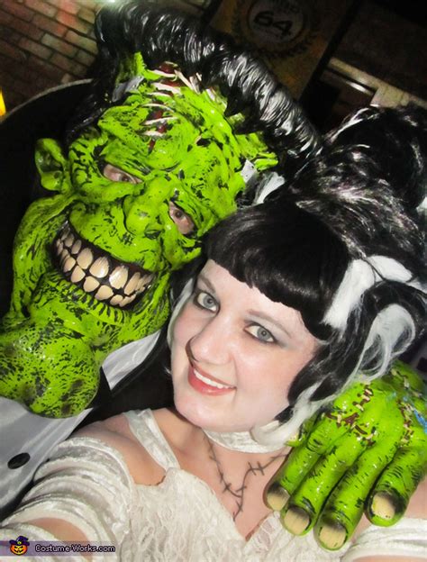 Frankenstein And His Bride Halloween Costume Ideas For Couples Photo 23