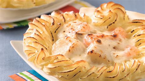 Coquilles Saint - Jacques gratinées Recettes