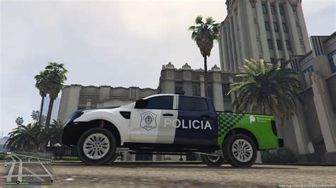 Ford Ranger Policia Bonaerense Argentina Gta5
