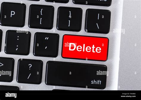 Delete Button On Keyboard Hi Res Stock Photography And Images Alamy