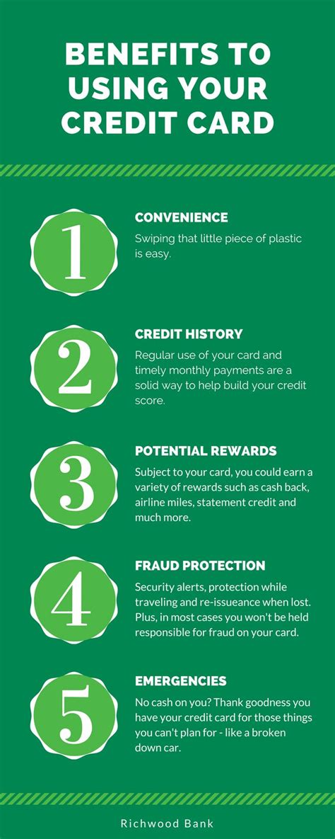 5 Benefits To Using Your Credit Card Credit Card Credit Repair Credits