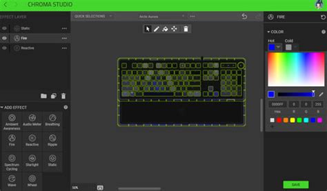 Audio meter just moves the. How To Change The Color Of My Razer Keyboard / New Razer Chroma Keyboard Configurator For ...