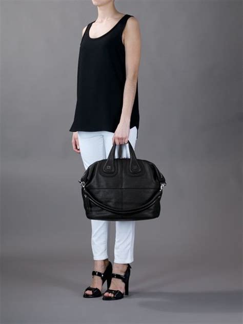 Givenchy Nightingale Medium Tote In Black Lyst