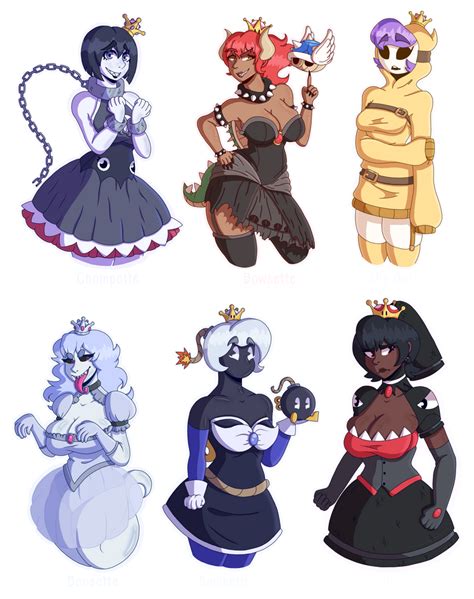 Super Crown Characters By Lonely Labs On Deviantart