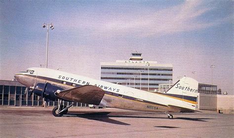 The 1961 Jet Age Terminal Jet Age Atlanta Airport Republic Airlines