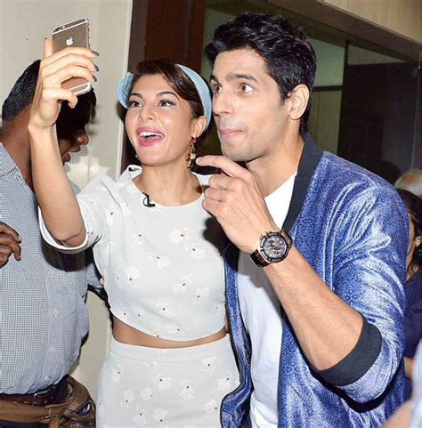 Sidharth Malhotra And Jacqueline Fernandez During Brothers Promotions