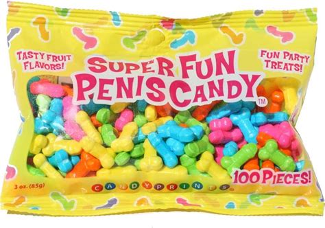 Super Fun Penis Candy 100 Pcs Per 3 Oz Bag Uk Health And Personal Care