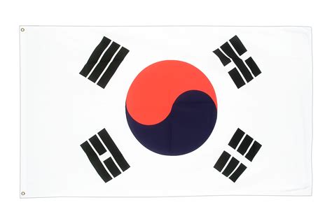 Large South Korea Flag - 5x8 ft - Royal-Flags.co.uk png image