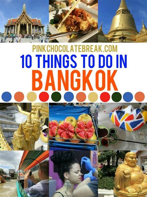 10 Things To Do In Bangkok Thailand Travelling Asia