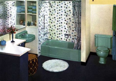 36 Vintage 1950s Bathroom Tile Design Ideas Click Americana