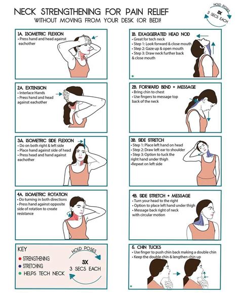 For Your Neck Neck And Shoulder Exercises Neck Muscle Exercises