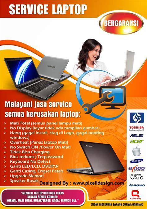 Brosur Service Komputer Homecare24