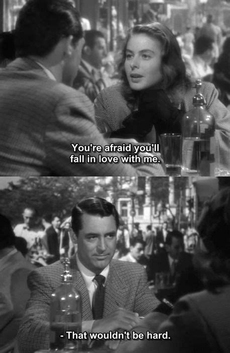 Best Movie Quotes Cary Grant And Ingrid Bergman • Notorious 1946 Dear Art Leading Art
