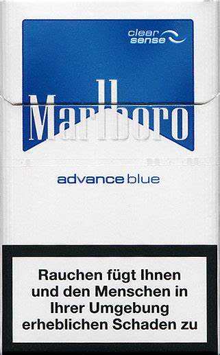 Marlboro Advance Blue Clear Sense Cigarettes 10 Cartonsmarlboro
