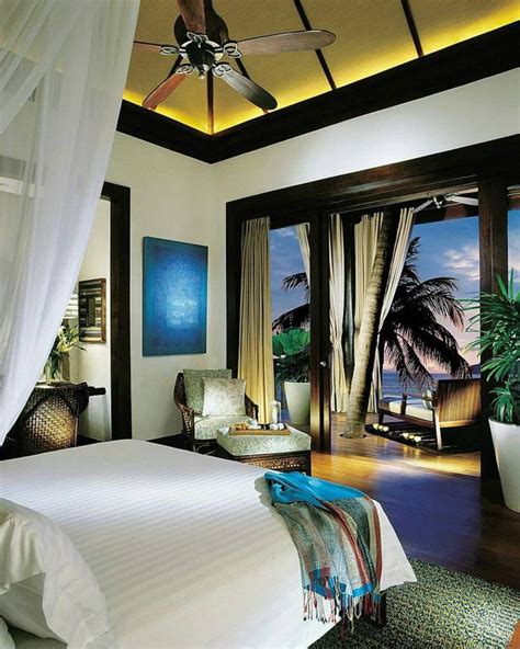 Pin By Rebecca Shook On Architecture And Design Tropical Bedrooms