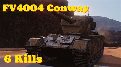 World Of Tanks Fv4004 Conway 26 K Damage 6 Kills Wot Replays Youtube