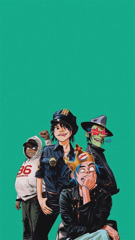 Gorillaz Wallpaper On Tumblr Gorillaz Art Gorillaz Monkeys Band