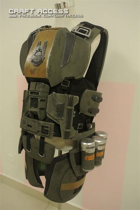 Halo Odst Armor By Craftaccess On Deviantart Foam Armor Halo Armor