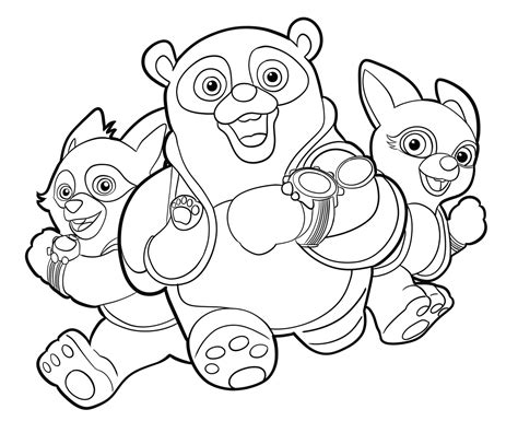 Special Agent Oso Coloring Pages Home Interior Design