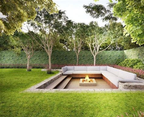 Inspiring Outdoor Fire Pit Design Ideas Backyard Seating Fire Pit Backyard Garden Seating
