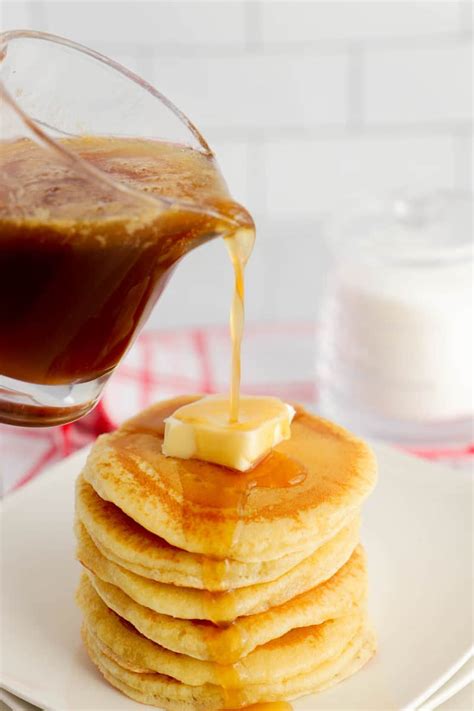 Homemade Pancake Syrup • The Diary Of A Real Housewife