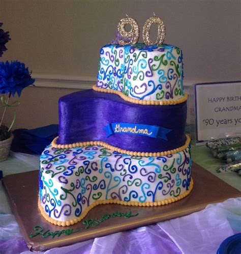 Grandma lily's dream cakes, wakefield. Grandma Wilma's 90th Birthday cake | 90th birthday cakes ...
